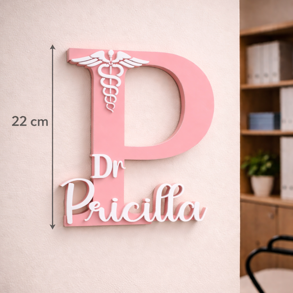 Personalized Doctor Name Showpiece
