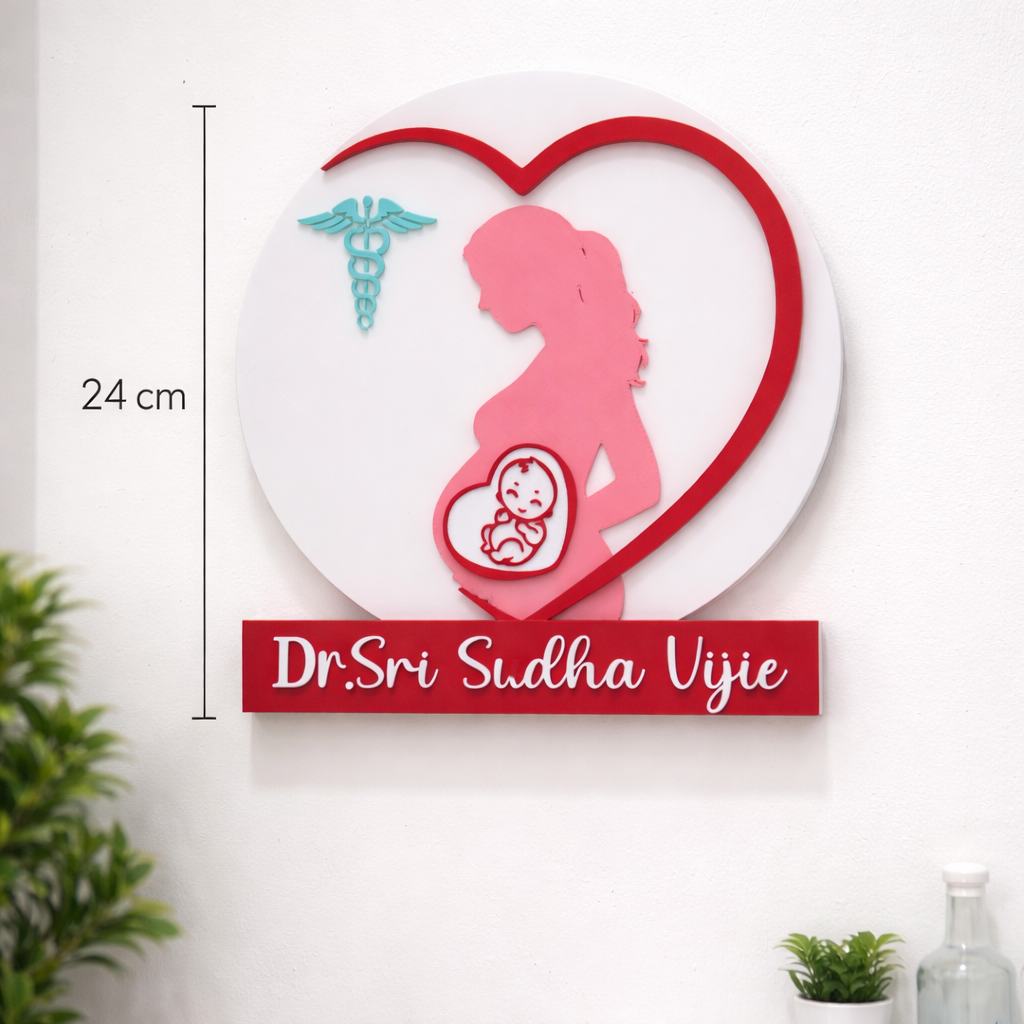 Personalized Gynecologist Name Showpiece