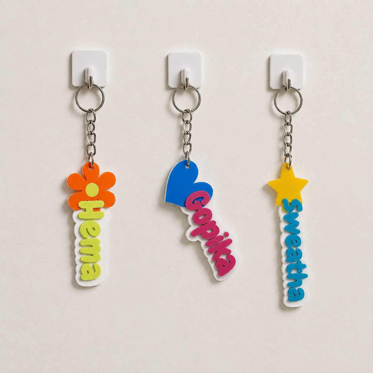 Cute Name Keychain