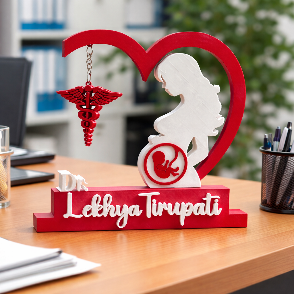 Personalized Gynecologist Name Showpiece