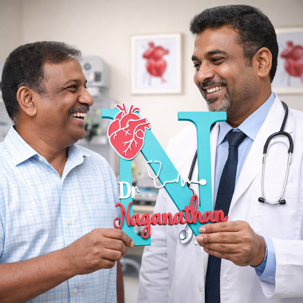 Personalized Cardiologist Name Showpiece