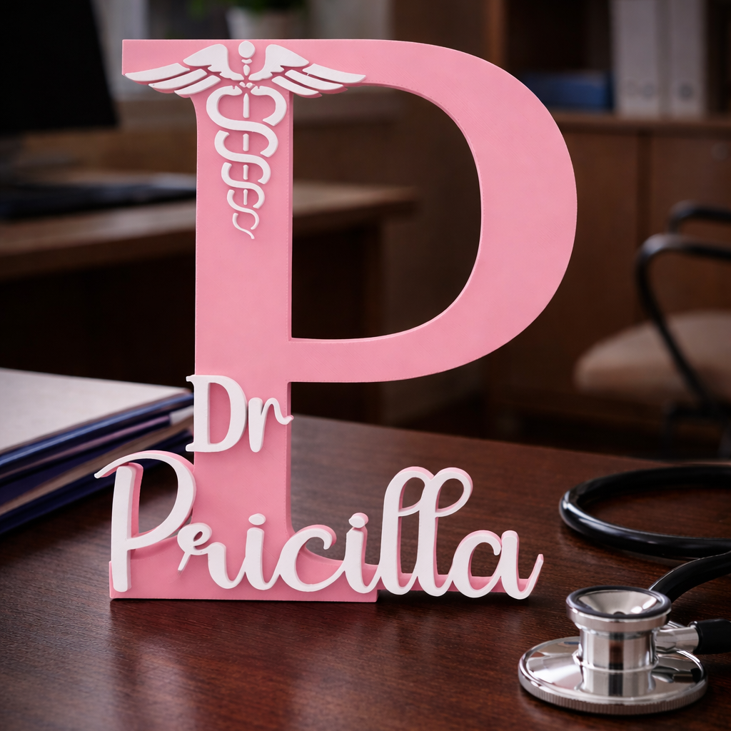 Personalized Doctor Name Showpiece