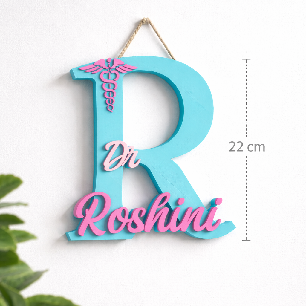 Personalized Doctor Name Showpiece