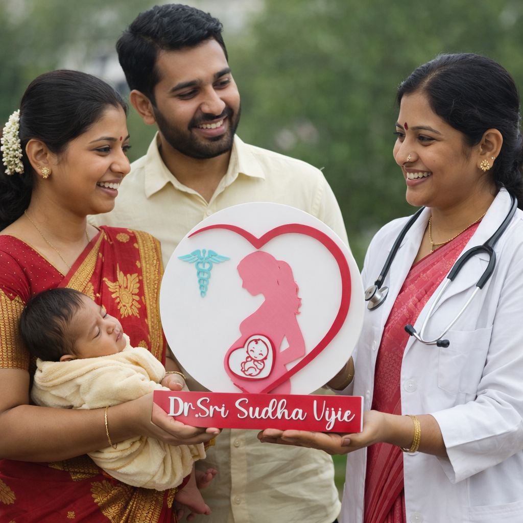 Personalized Gynecologist Name Showpiece
