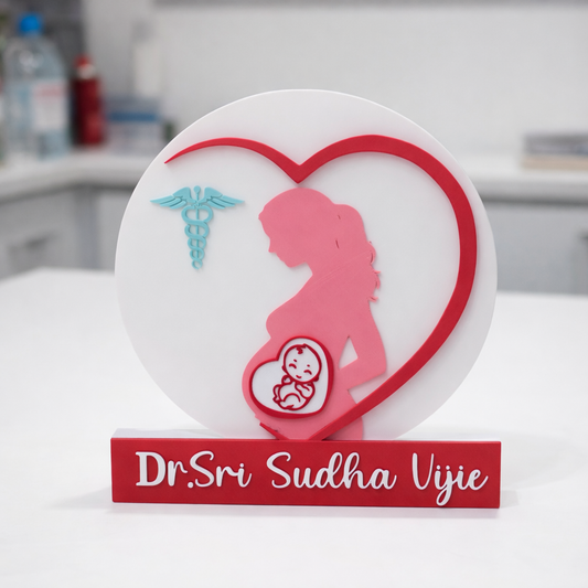 Personalized Gynecologist Name Showpiece